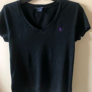 Ralph Lauren Black Purple  T-shirt, L